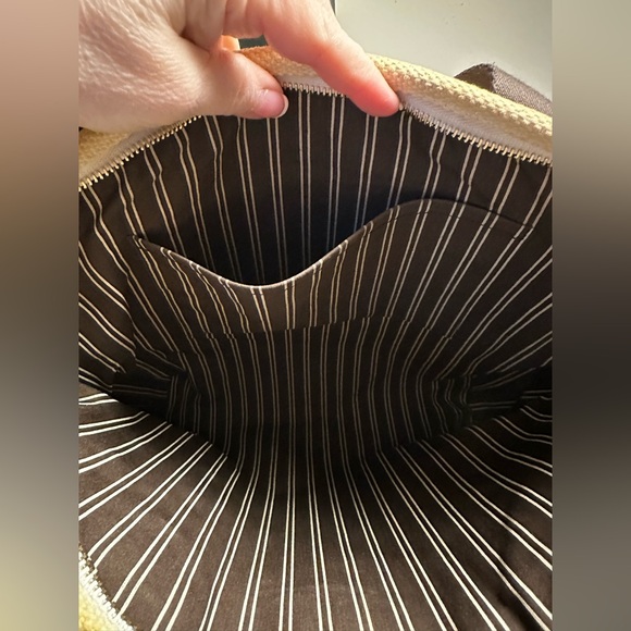 Louis Vuitton Canvas Ivory & Yellow Two-Tone Tote - Picture 15 of 15